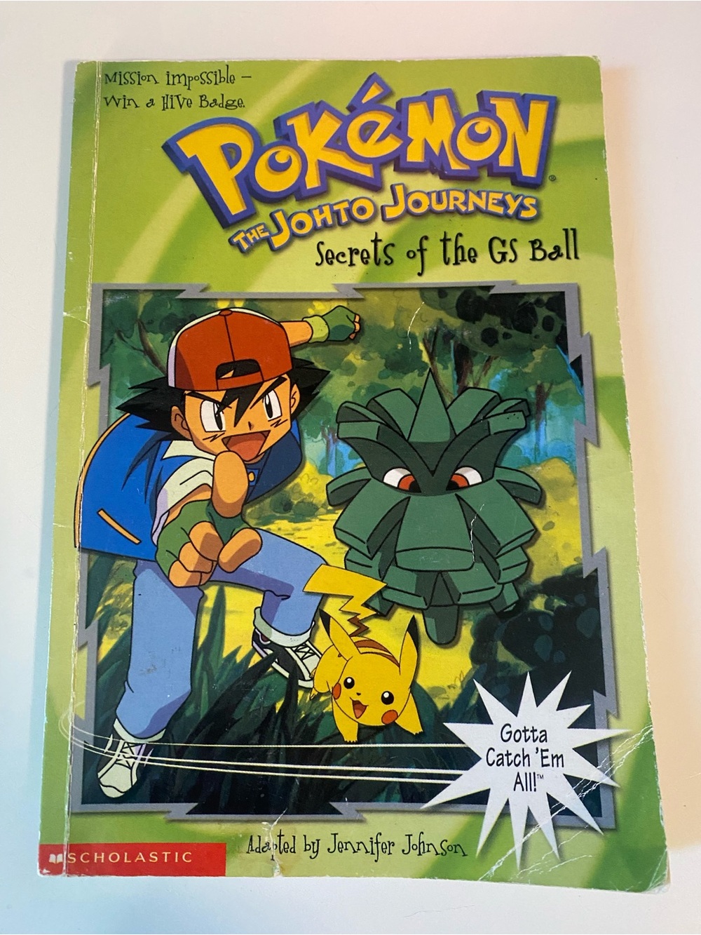 Y2K Pokemon Book The Johto Journeys - Secrets of the GS Ball